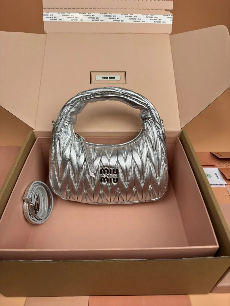 Unisex Miu Miu Hobo Bags 56044