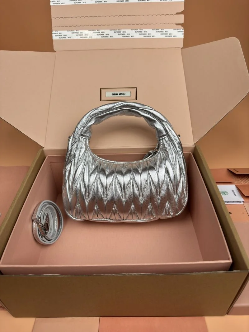 Unisex Miu Miu Hobo Bags 56044