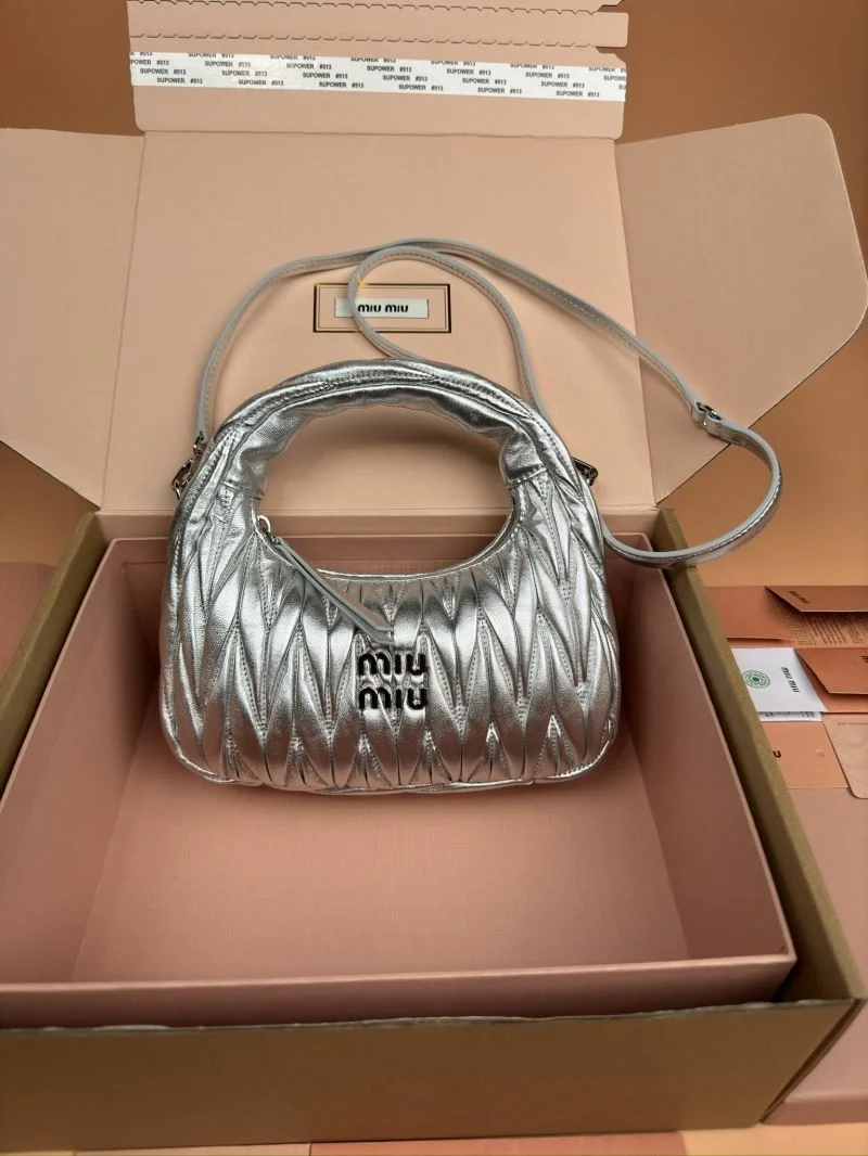 Unisex Miu Miu Hobo Bags 56044