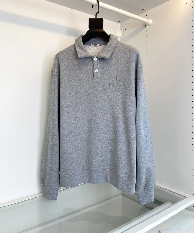 Miu Miu Hoodies Durable 158234