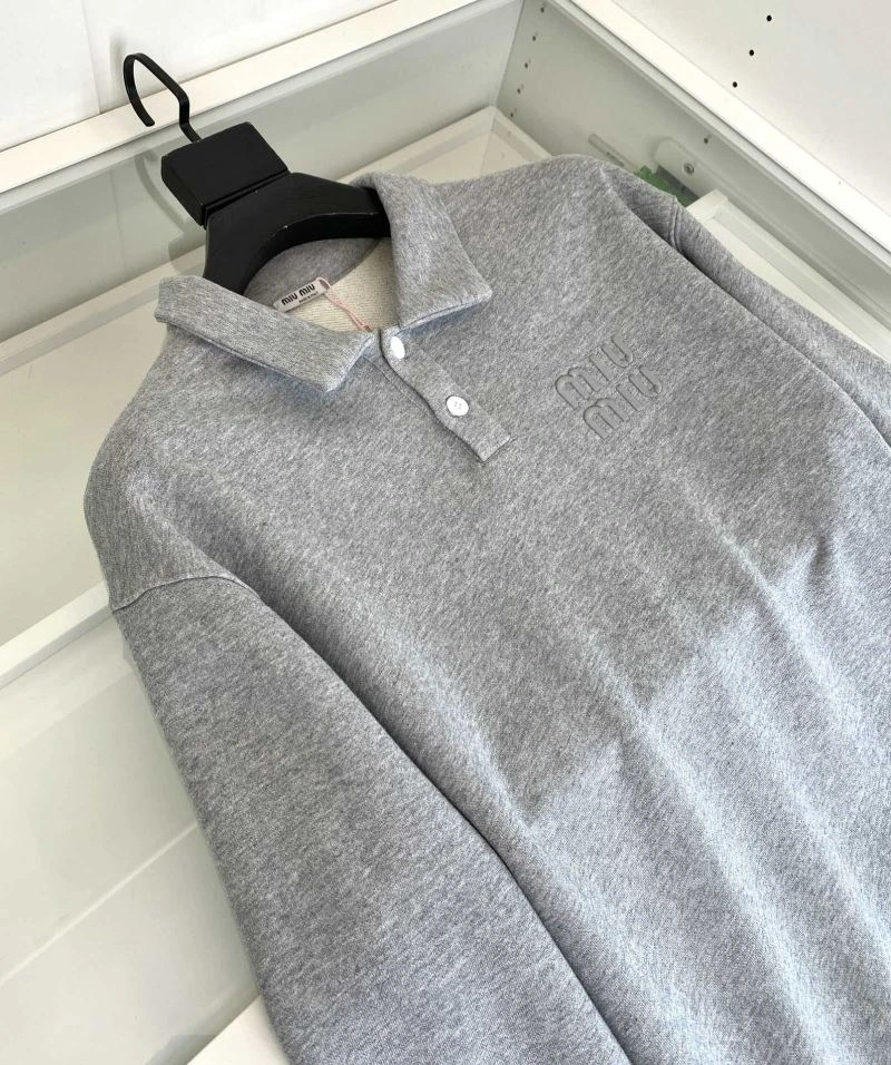 Miu Miu Hoodies Durable 158234