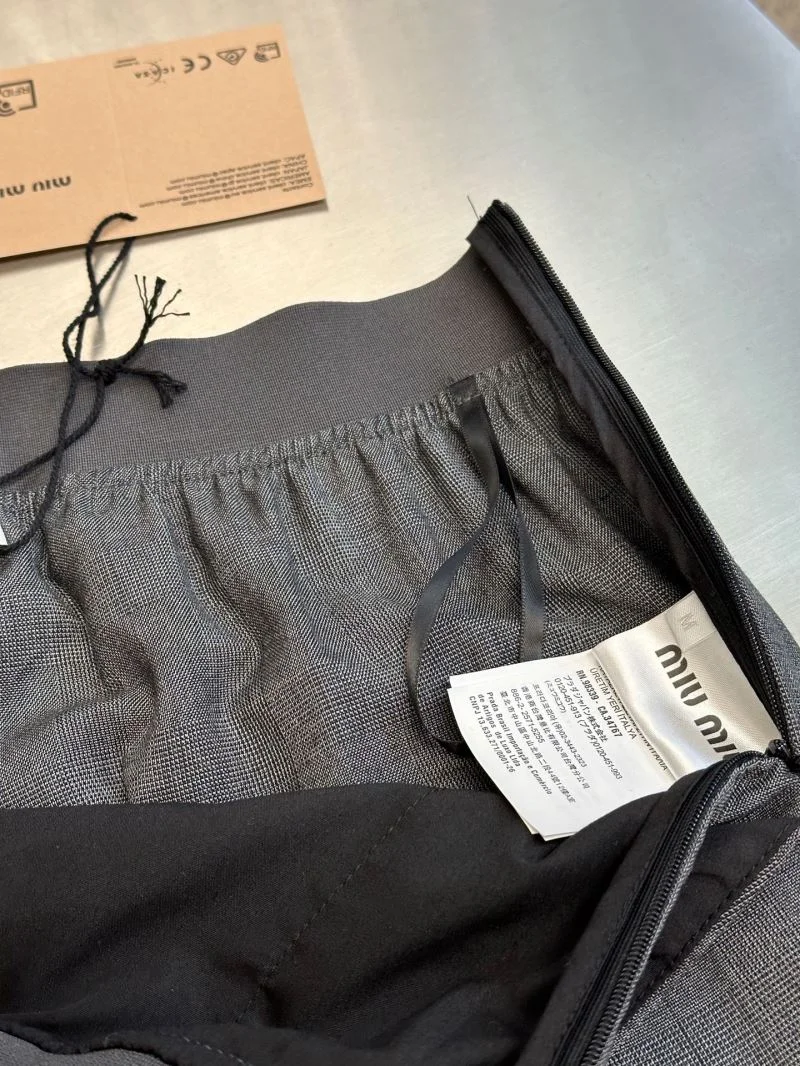 Miu Miu Long Pants Stylish 163653