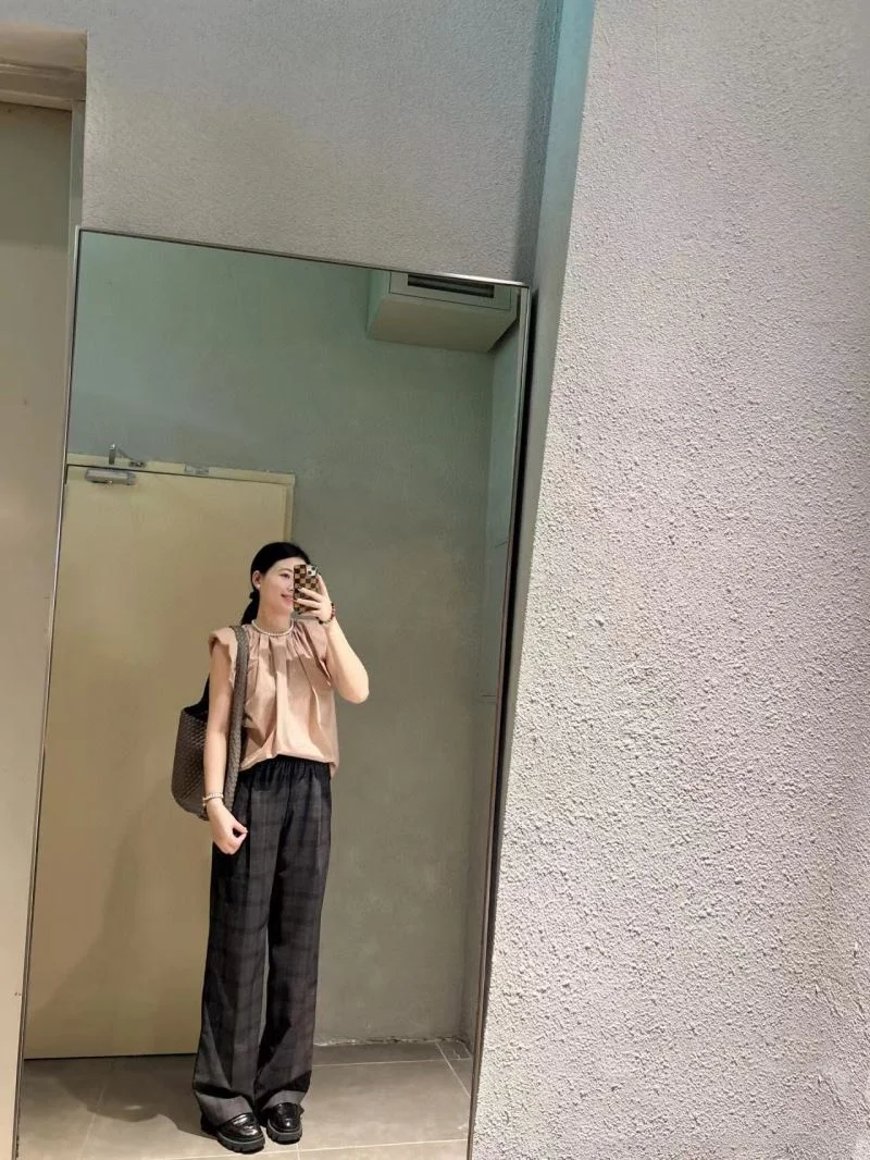 Miu Miu Long Pants Stylish 163653