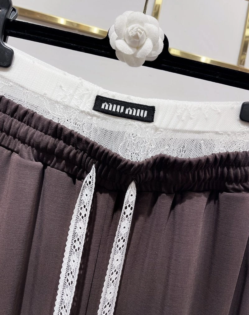 Miu Miu Long Pants Elegant 151247