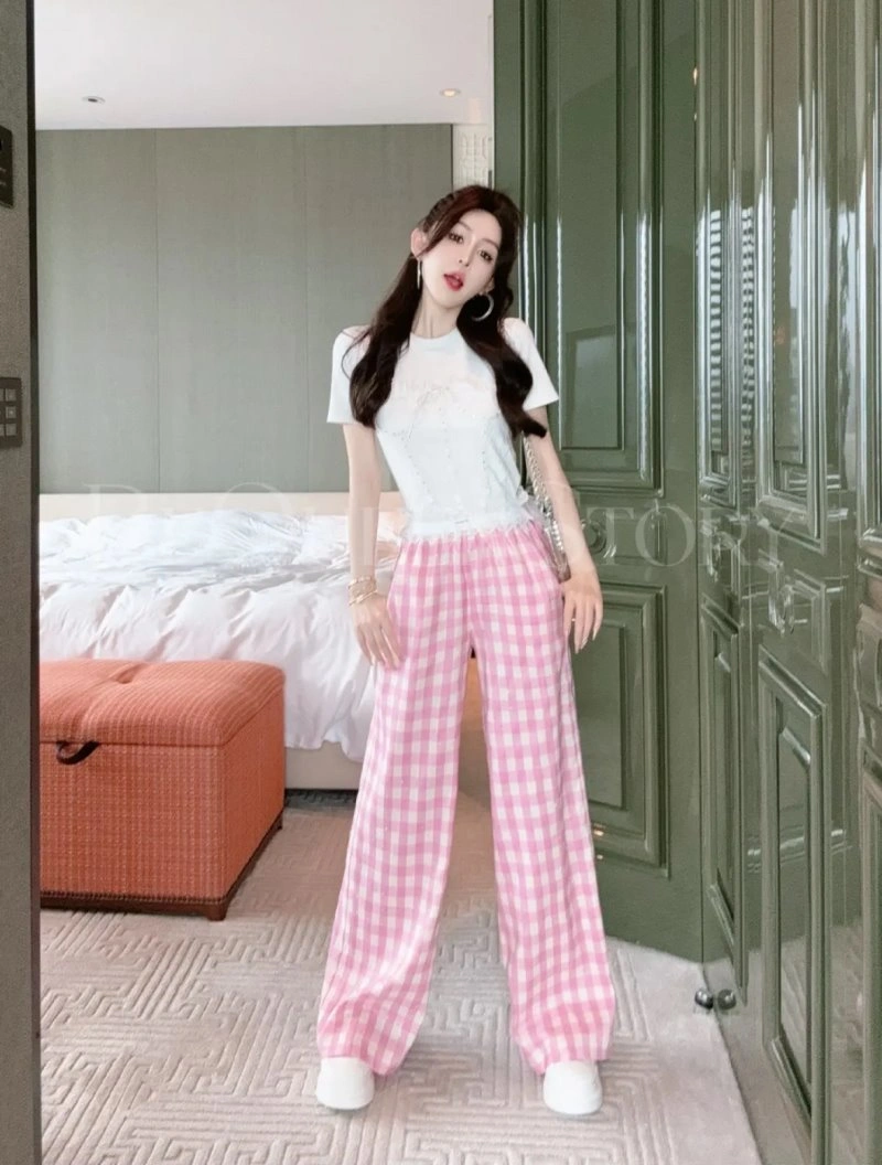 Contemporary Miu Miu Long Pants 156326