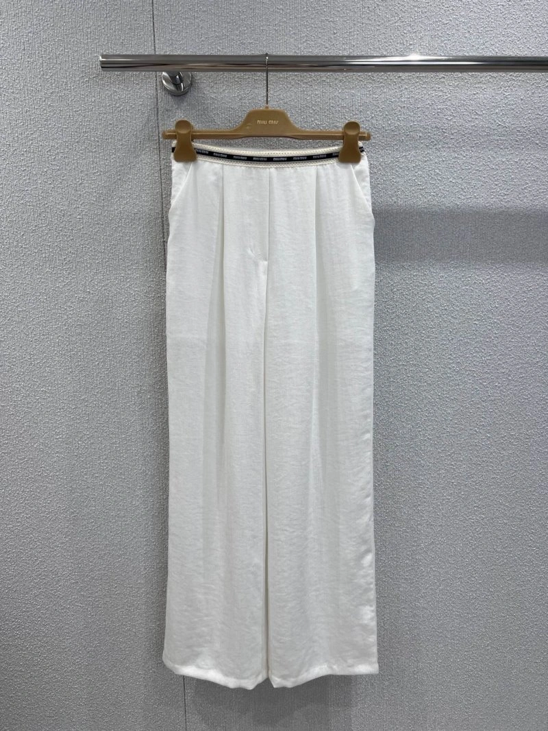 Versatile Miu Miu Long Pants 156362