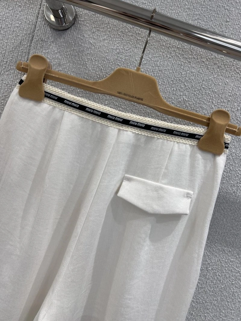 Versatile Miu Miu Long Pants 156362