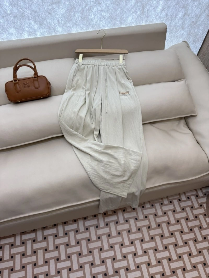 Miu Miu Long Pants ModernLook 148860