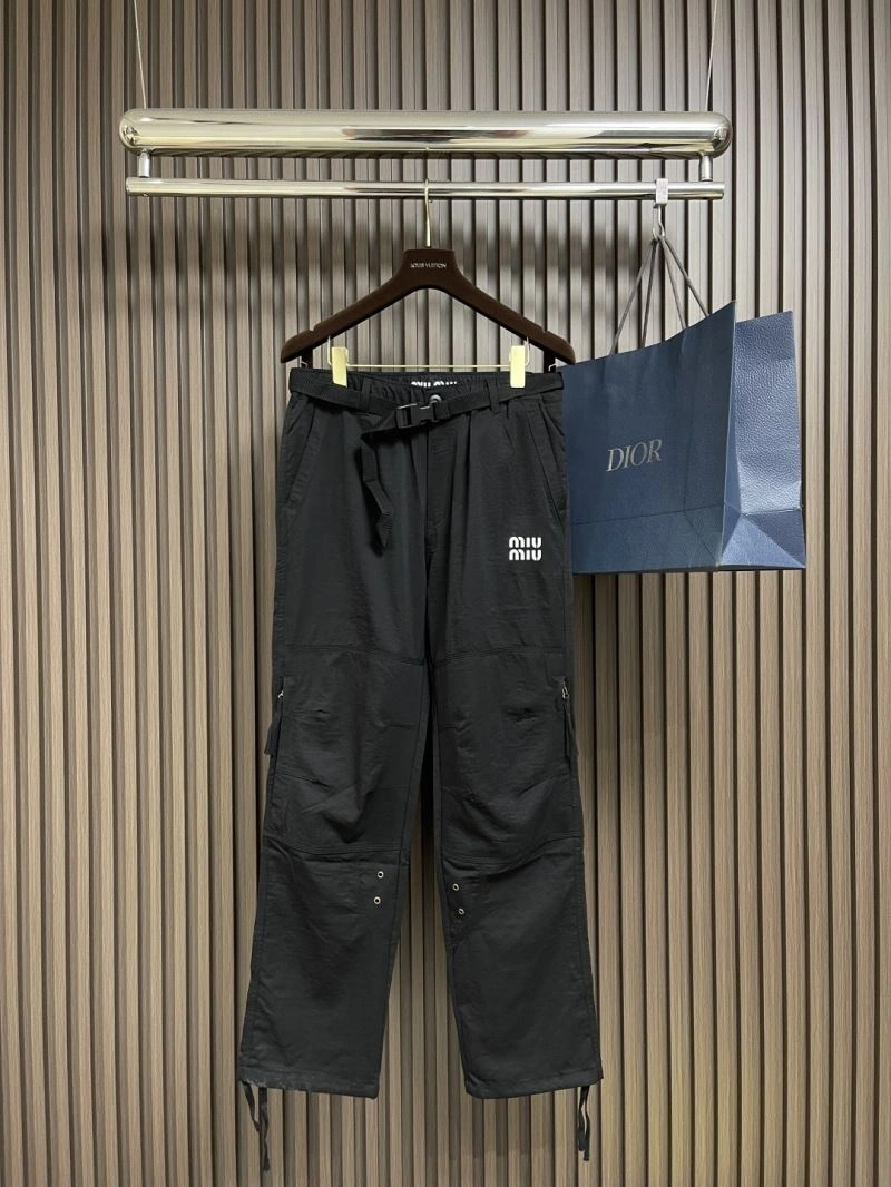 RelaxedFit Miu Miu Long Pants 160194