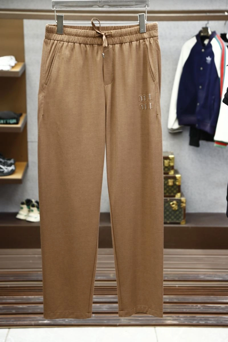Miu Miu Long Pants SmoothTexture 160198