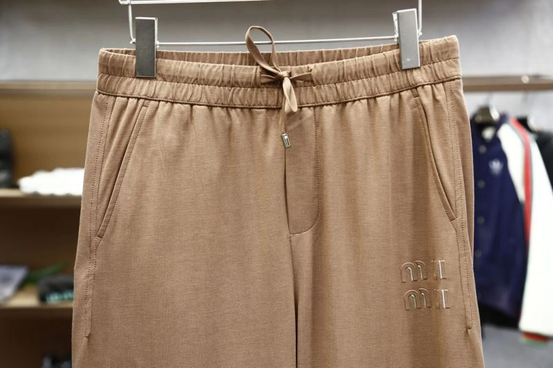 Miu Miu Long Pants SmoothTexture 160198