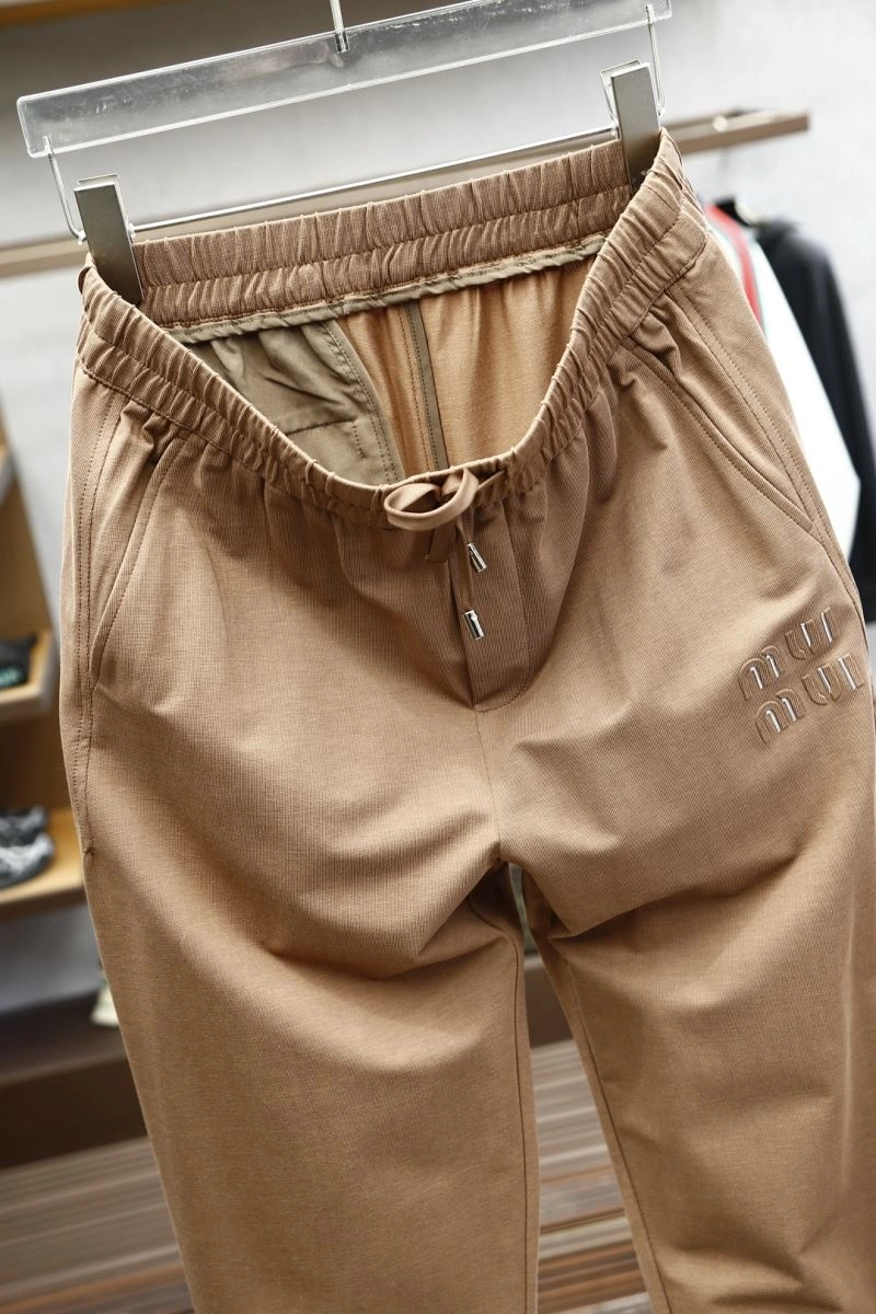 Miu Miu Long Pants SmoothTexture 160198