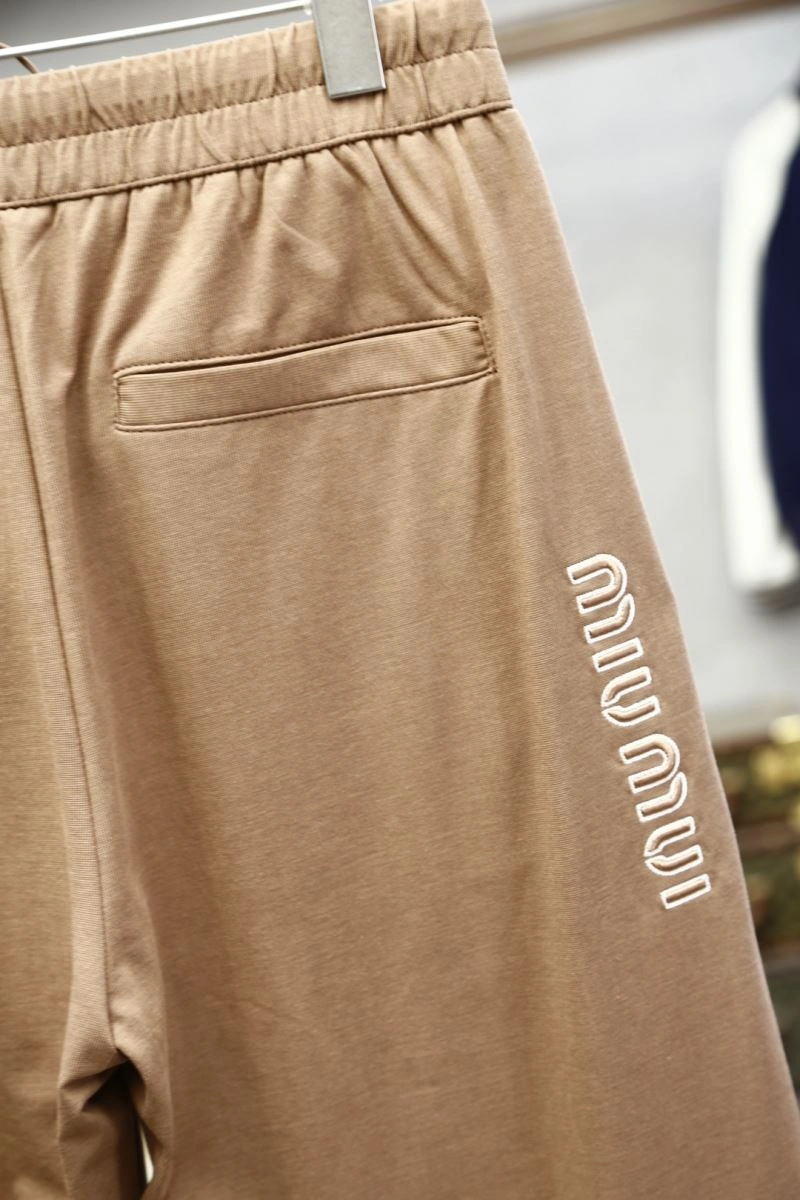 Miu Miu Long Pants SmoothTexture 160198