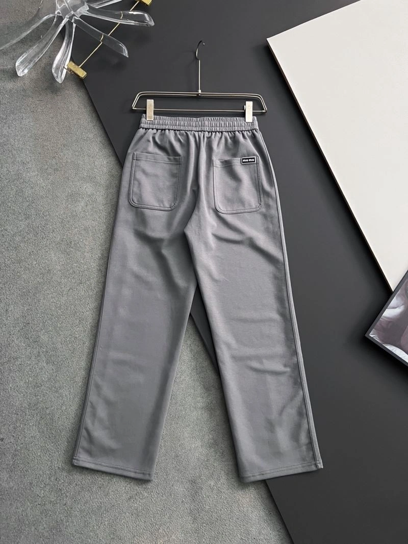 Miu Miu Long Pants Breathable 158238