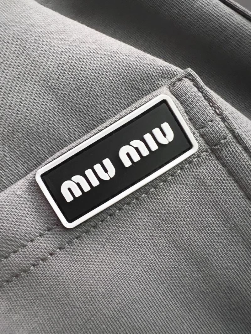 Miu Miu Long Pants Breathable 158238