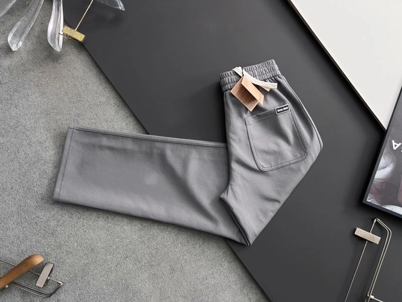Miu Miu Long Pants Breathable 158238