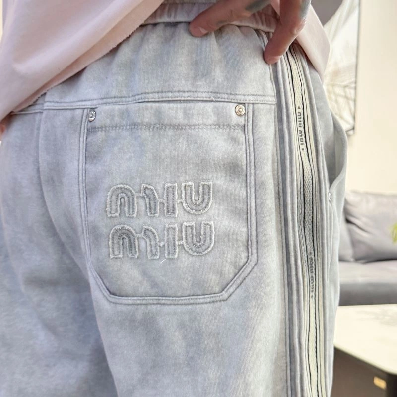 Miu Miu Long Pants Fashionable 158222