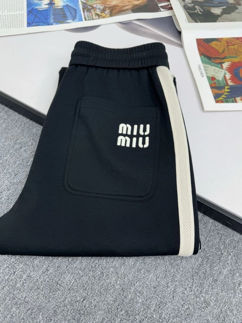 Miu Miu Long Pants SmoothTexture 158231