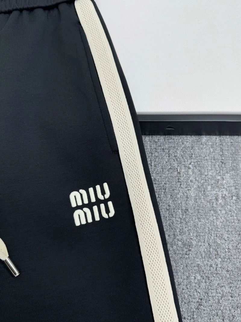 Miu Miu Long Pants SmoothTexture 158231