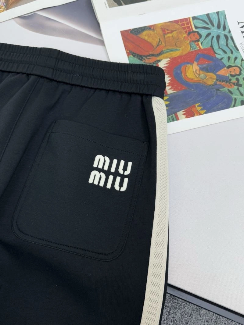 Miu Miu Long Pants SmoothTexture 158231