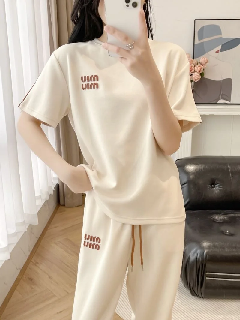Miu Miu Long Suits Lightweight 163949