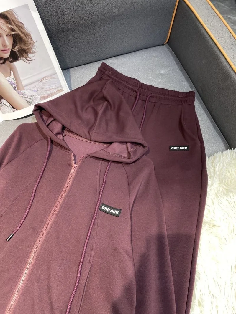 Miu Miu Long Suits ZipUp 163944
