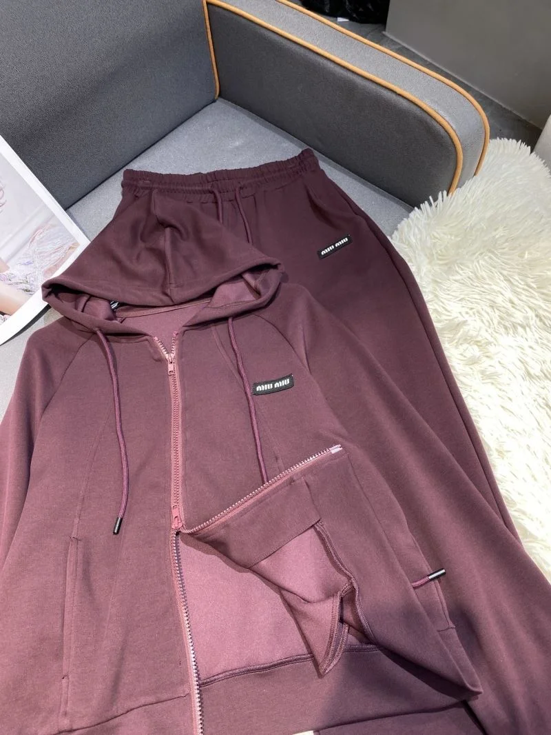 Miu Miu Long Suits ZipUp 163944