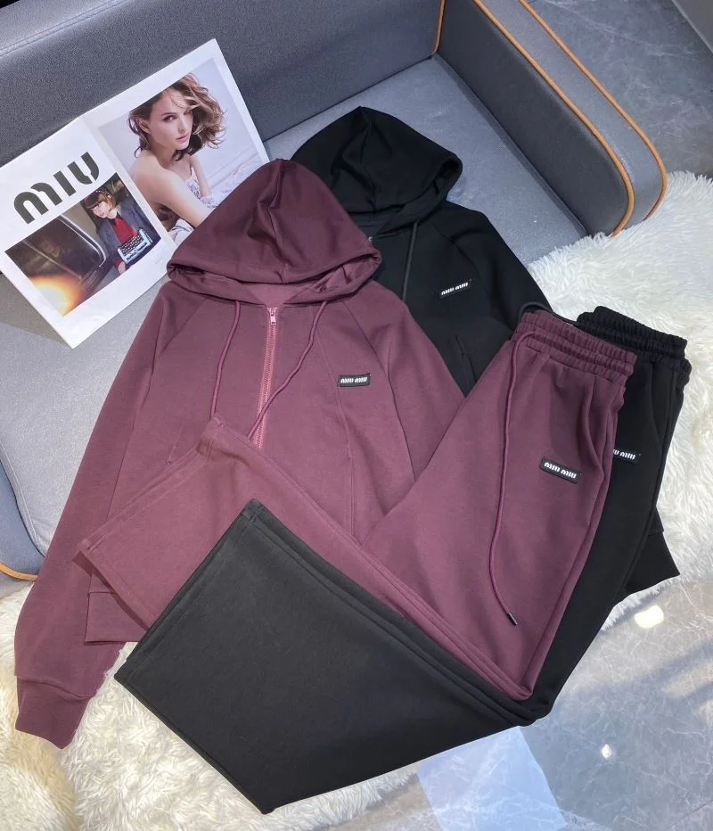 Miu Miu Long Suits ZipUp 163944