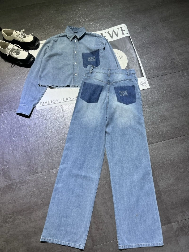 Miu Miu Long Suits SoftTouch 151236