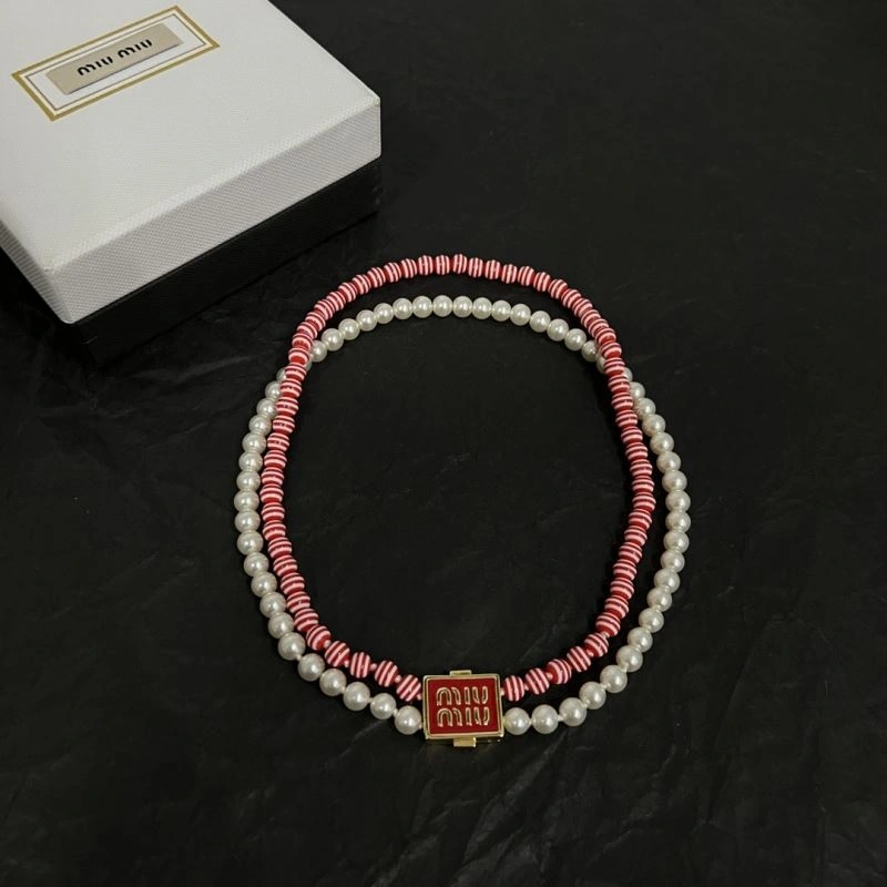Minimalist Miu Miu Necklaces 213830