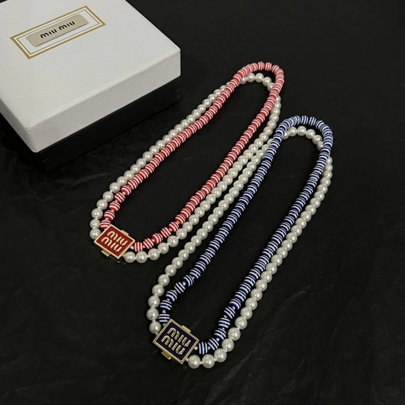 Minimalist Miu Miu Necklaces 213830