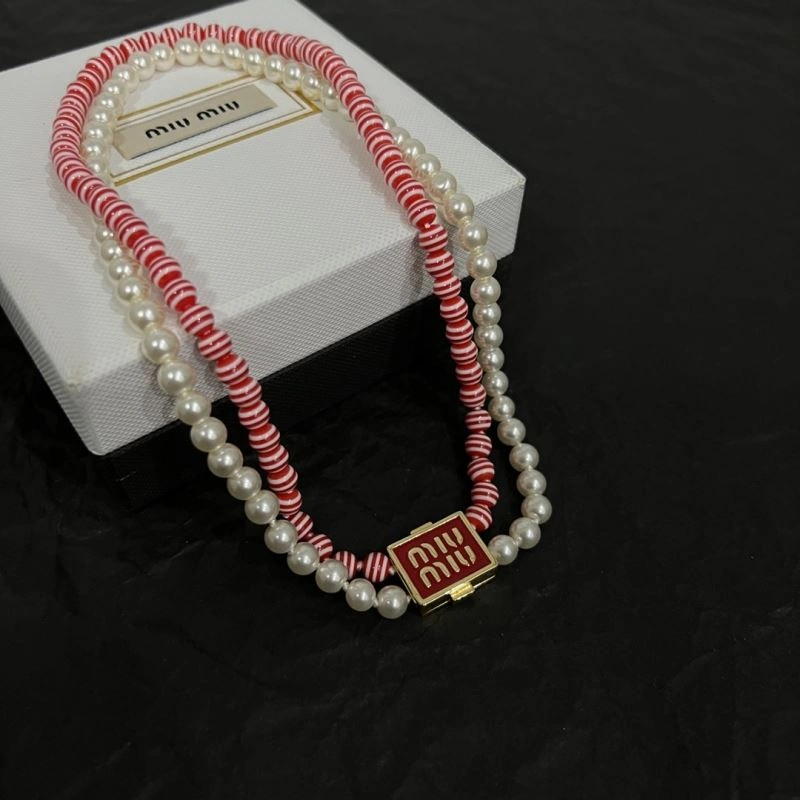 Minimalist Miu Miu Necklaces 213830