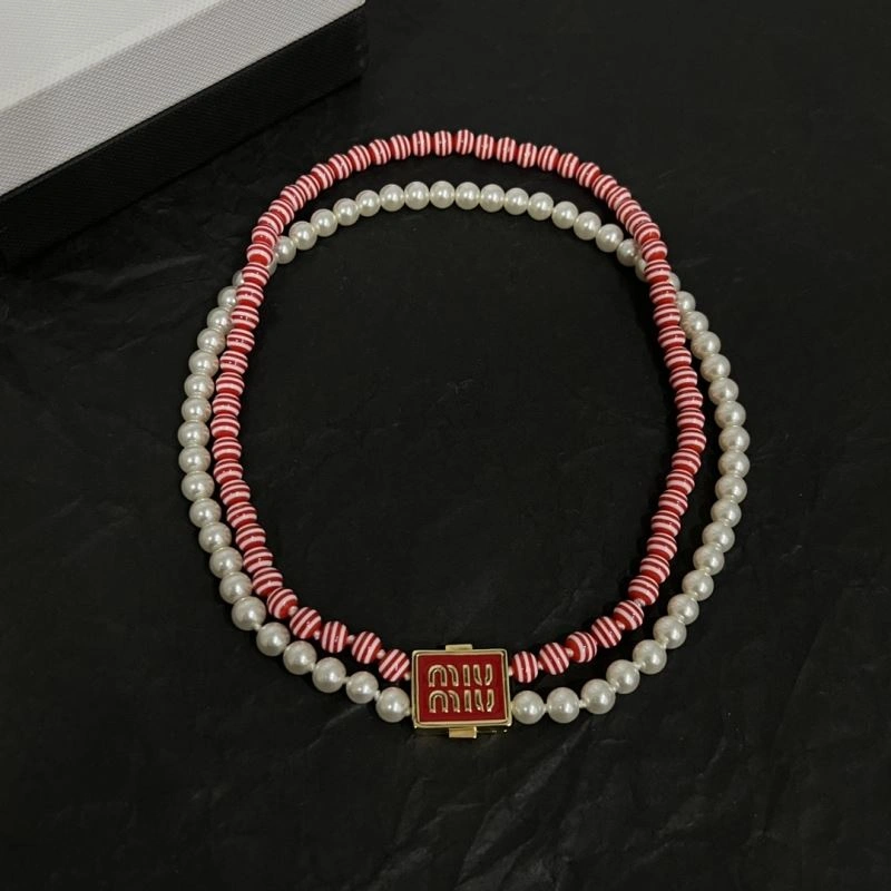 Minimalist Miu Miu Necklaces 213830