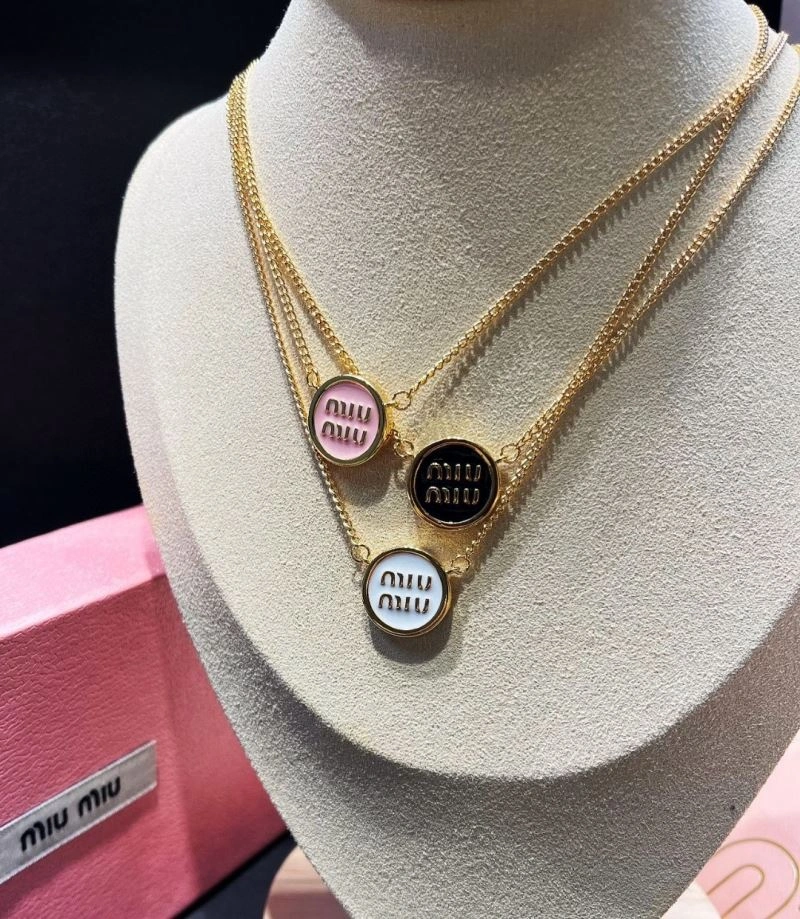 Miu Miu Necklaces Attractive 213406