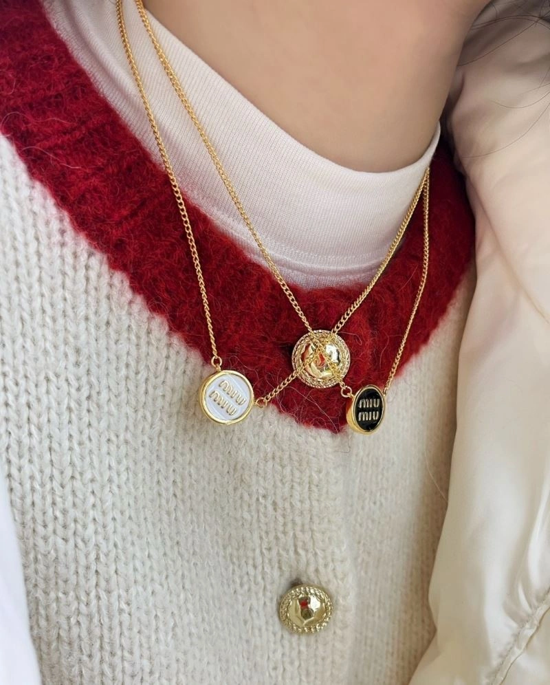Miu Miu Necklaces Attractive 213406
