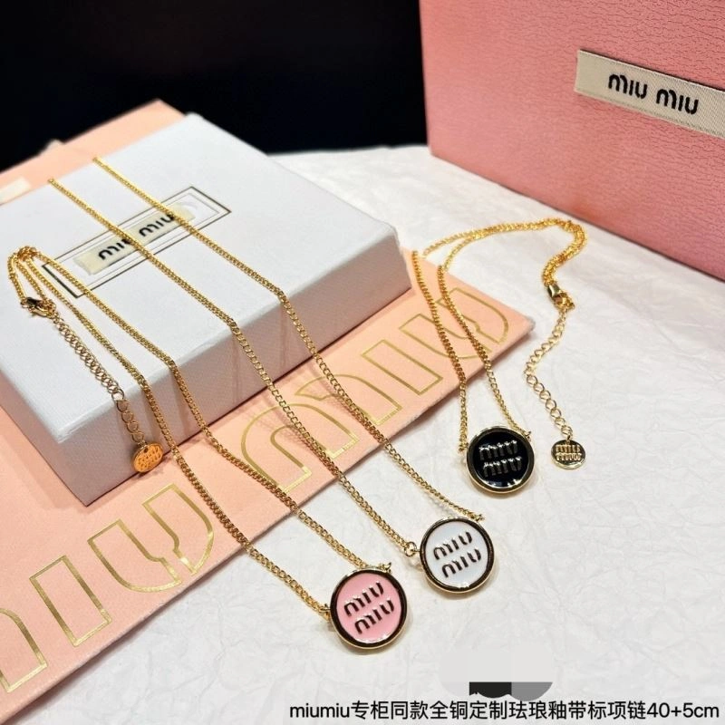 Miu Miu Necklaces Attractive 213406
