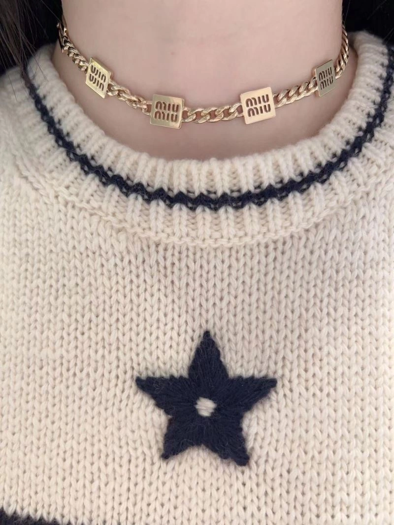 Miu Miu Necklaces SmoothTexture 214502