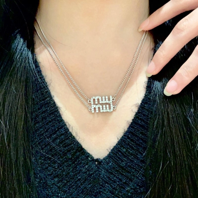 Minimalist Miu Miu Necklaces 208521