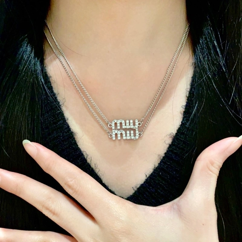 Minimalist Miu Miu Necklaces 208521