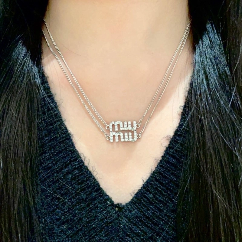 Minimalist Miu Miu Necklaces 208521
