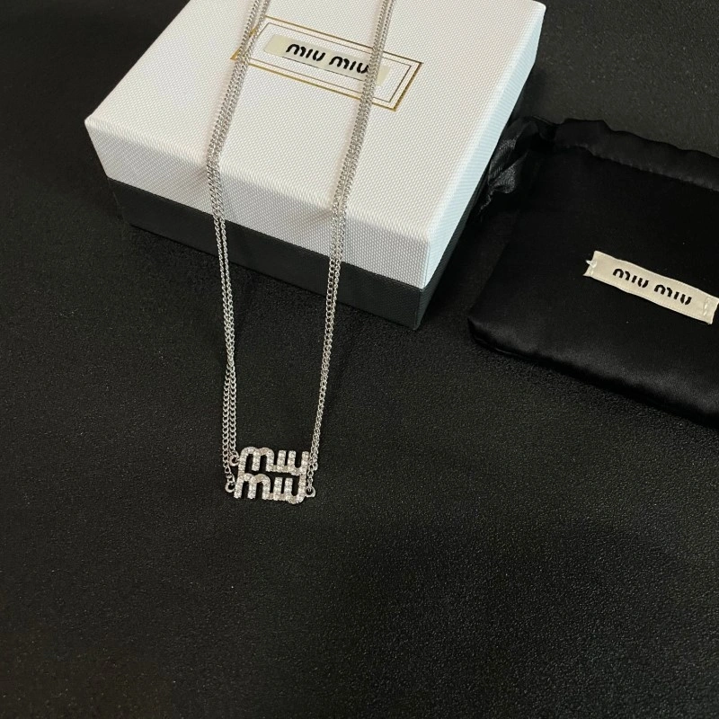 Minimalist Miu Miu Necklaces 208521