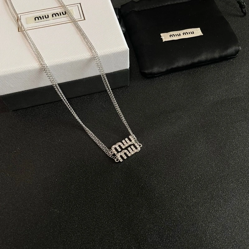 Minimalist Miu Miu Necklaces 208521