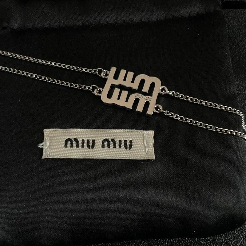 Minimalist Miu Miu Necklaces 208521