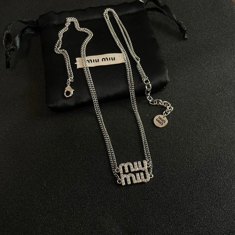 Minimalist Miu Miu Necklaces 208521