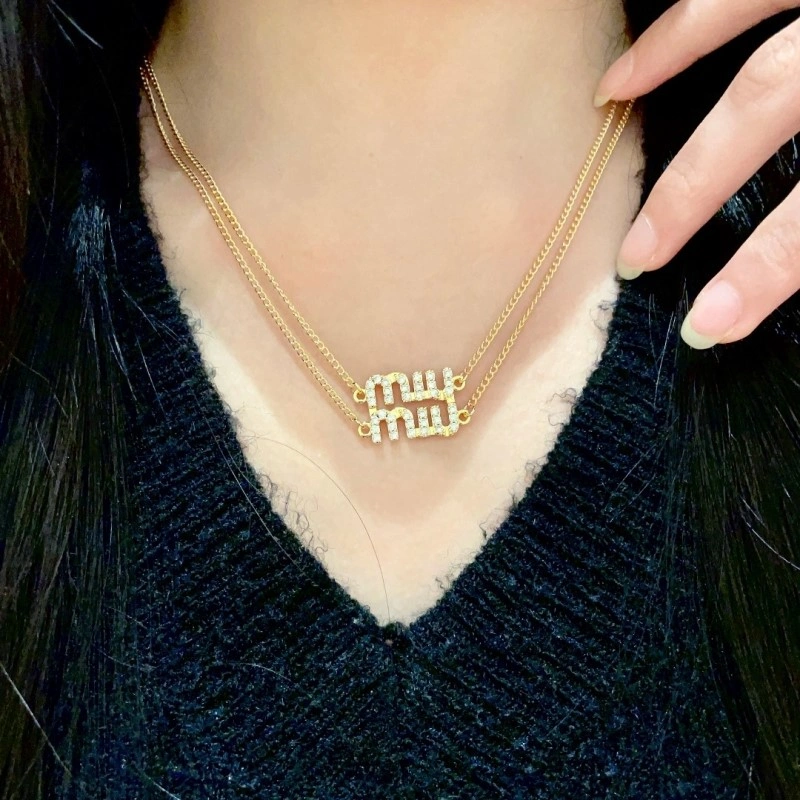 Trendsetting Miu Miu Necklaces 208523