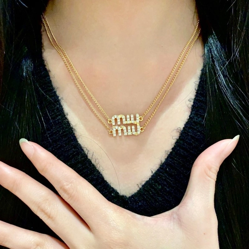 Trendsetting Miu Miu Necklaces 208523