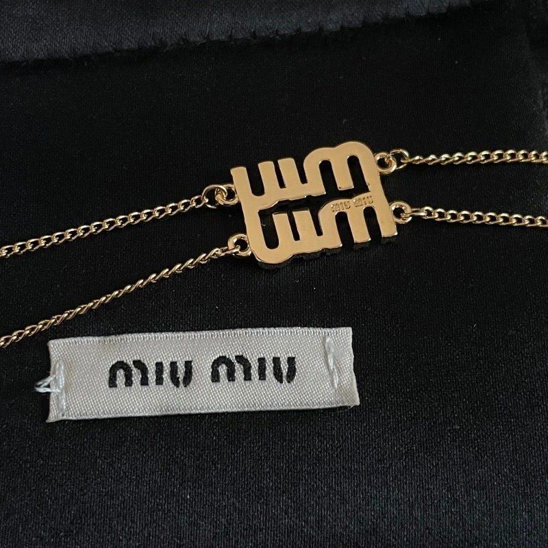 Trendsetting Miu Miu Necklaces 208523