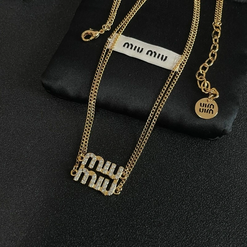 Trendsetting Miu Miu Necklaces 208523