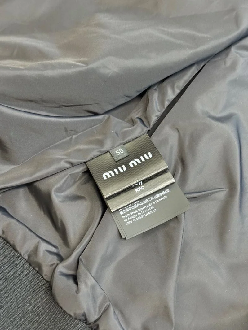 RelaxedFit Miu Miu Outwear 163573