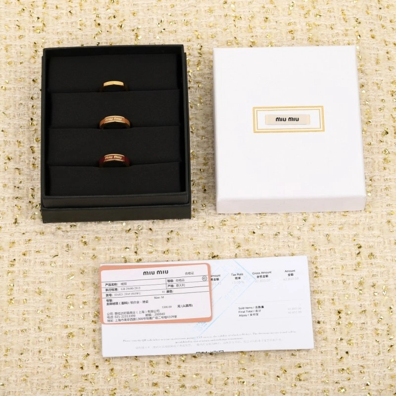 Soft Miu Miu Rings 207805